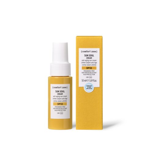 COMFORT ZONE SUN SOUL Priešaukšlinis kremas nuo saulės kūnui SPF50, 50 ML