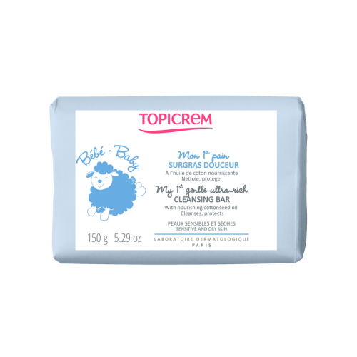 TOPICREM BABY muilas nuo pirmų dienų, 150g